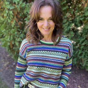 Cabi 4413 Moorland Pullover Fall 2022 Medium EUC